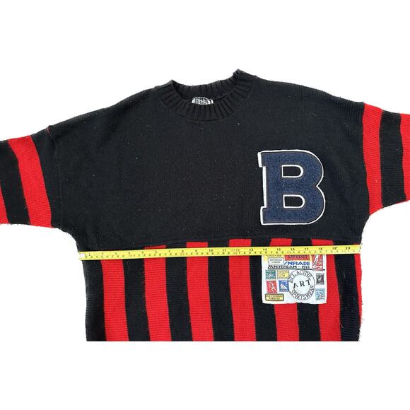 Vintage Olympics Netherlands Amsterdam 1928 Knit Sweater Adult Large USA Made - Picture 6 of 8